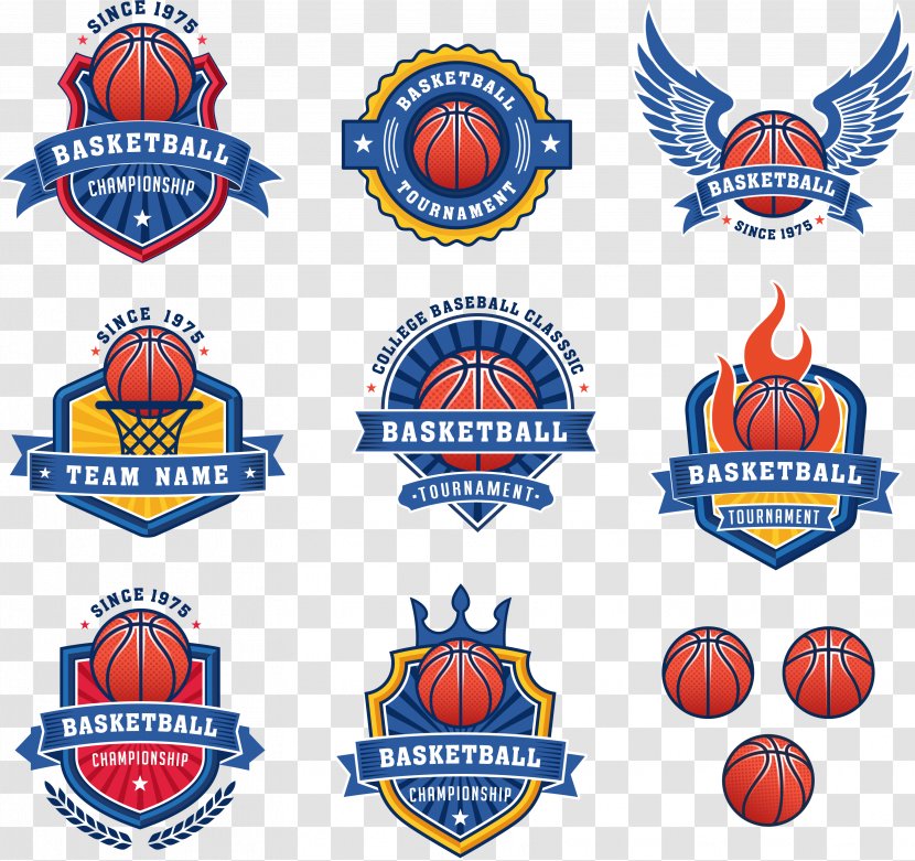 Basketball Logo Royalty-free Stock Photography - Sportswear - Blue Team Vector Material Transparent PNG
