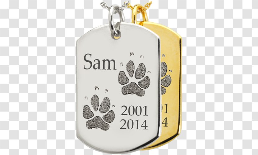 Locket Dog Jewellery Paw Charms & Pendants - Footprint - Jewelry Posters Transparent PNG