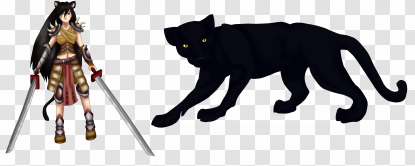 Black Panther Cat Panthera Felidae - Heart Transparent PNG