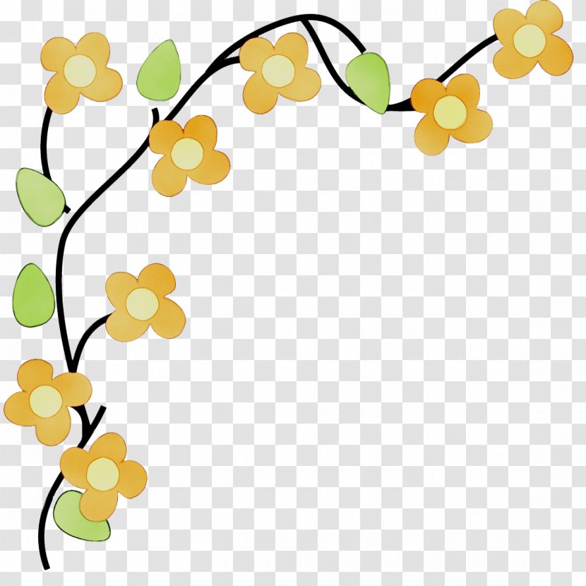 Clip Art Transparency Floral Design Flower - Plant - Yellow Transparent PNG