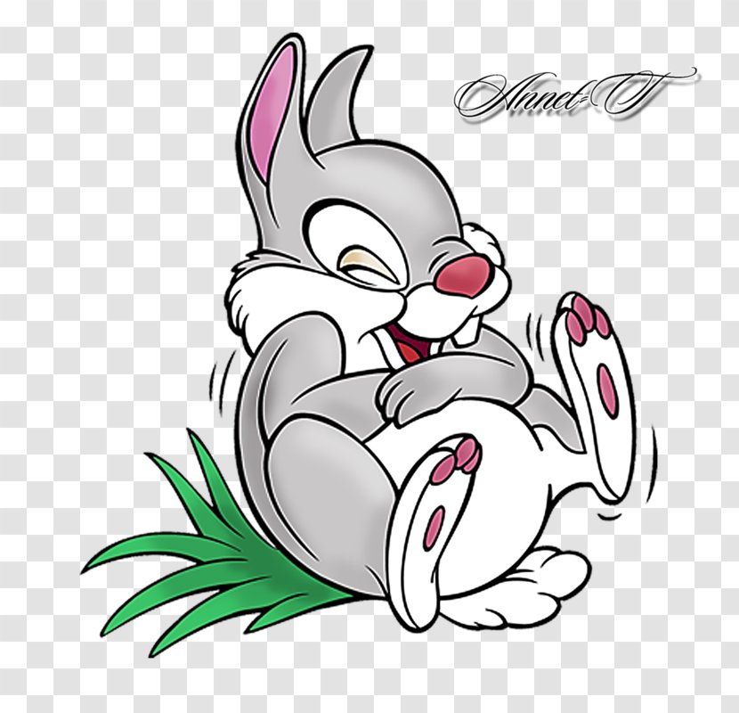 Thumper Domestic Rabbit YouTube Clip Art - Watercolor Transparent PNG