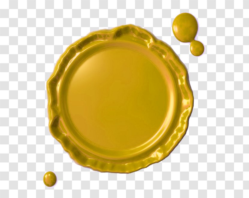 Sealing Wax - Ink - Gold Seal Material Transparent PNG