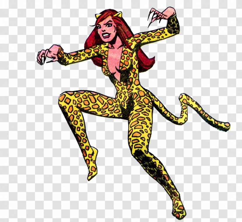 Diana Prince Cheetah DC Comics Female Rebirth - Frame Transparent PNG