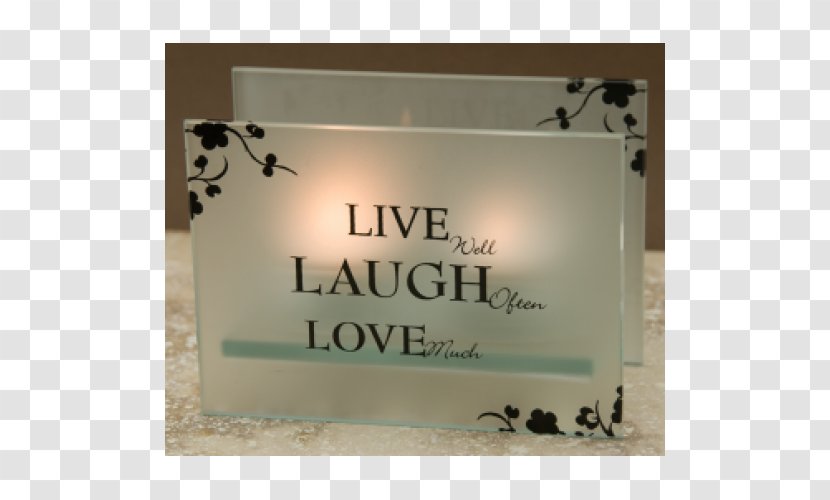 The Catcher In Rye Rectangle Glass Font - Unbreakable - Live Laugh Love Transparent PNG