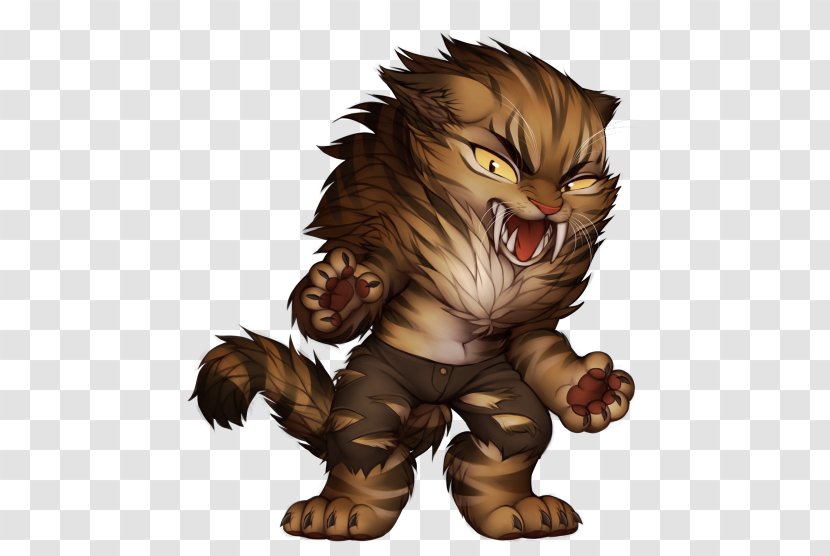 Werecat Whiskers Lion Werewolf - Organism - Little Red Riding Hood Creepy Transparent PNG
