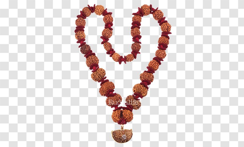Buddhist Prayer Beads Rudraksha Japamala Rudralife - Sachin Jewellers - Jewelry Making Transparent PNG