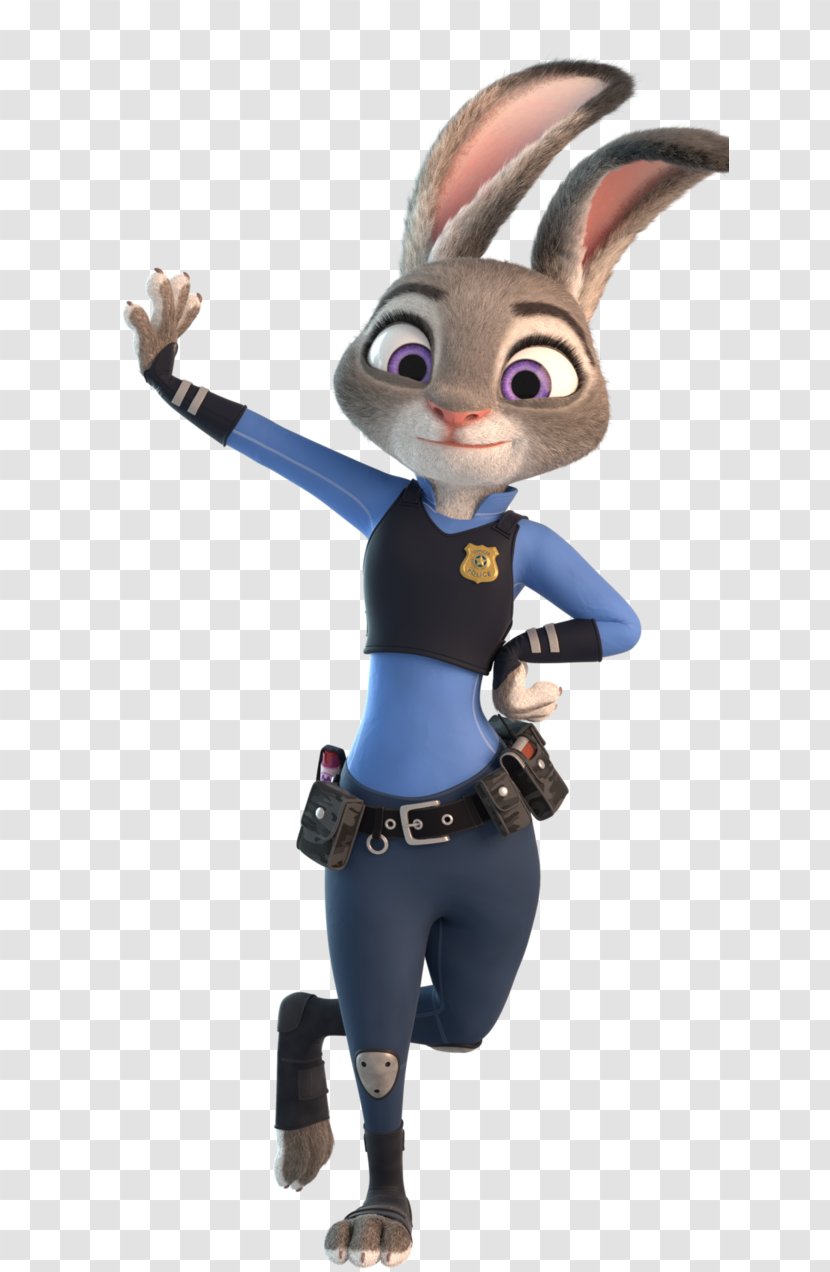 Lt. Judy Hopps Nick Wilde YouTube Rabbit - Disney Infinity - Hoops Transparent PNG