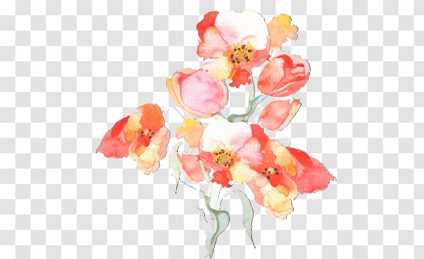 Floral Design Cut Flowers Watercolor Painting Flower Bouquet - Rose Family - Plant Transparent PNG