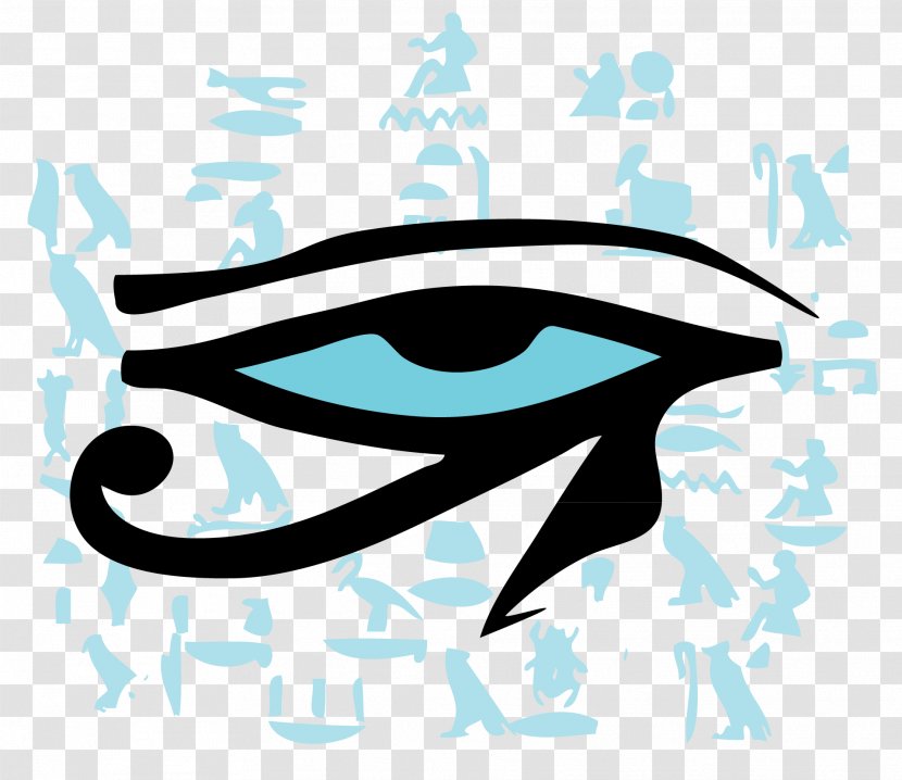 Eye Of Horus Ancient Egypt Nephthys Thoth - Maat - Ra Transparent PNG