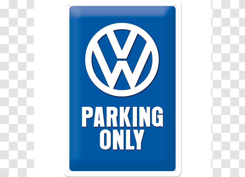 Schlüsselanhänger - Electric Blue - VW Parking Only Blechschild Volkswagen Beetle Signage30 Fails Transparent PNG
