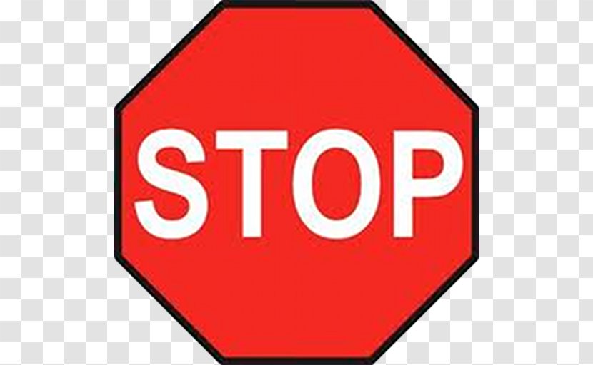 Stop Sign Traffic Image - Logo - Circle Transparent PNG