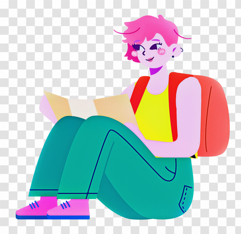 Sitting Sitting On Floor Transparent PNG