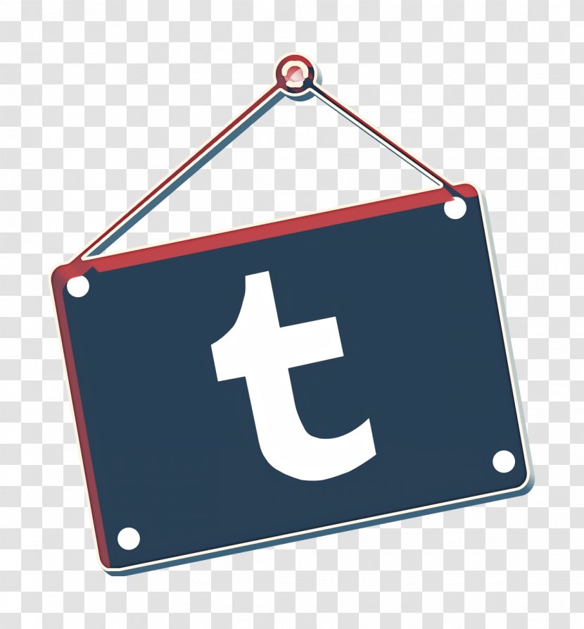 Tumblr Icon - Triangle Rectangle Transparent PNG