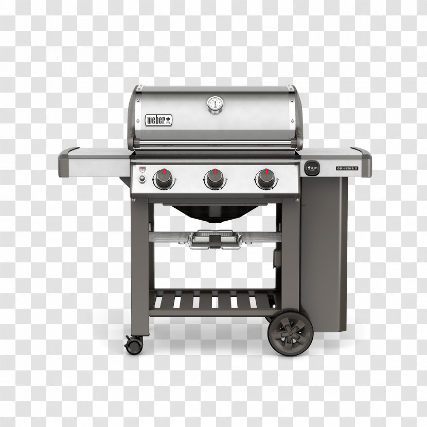 Barbecue Weber Genesis II S-310 Weber-Stephen Products Natural Gas Propane - Restaurant Menu And Prices Transparent PNG