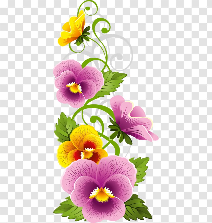Floral Design Stock Photography Flower - Flowering Plant - Pansy Transparent PNG