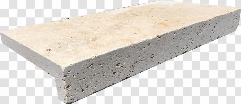 Cream Travertine Concrete Tile Material - Unique Classy Touch. Transparent PNG