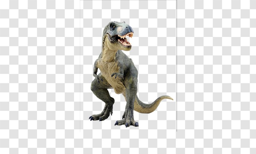 Tyrannosaurus Velociraptor Dinosaur Park Jurassic - Papo Transparent PNG