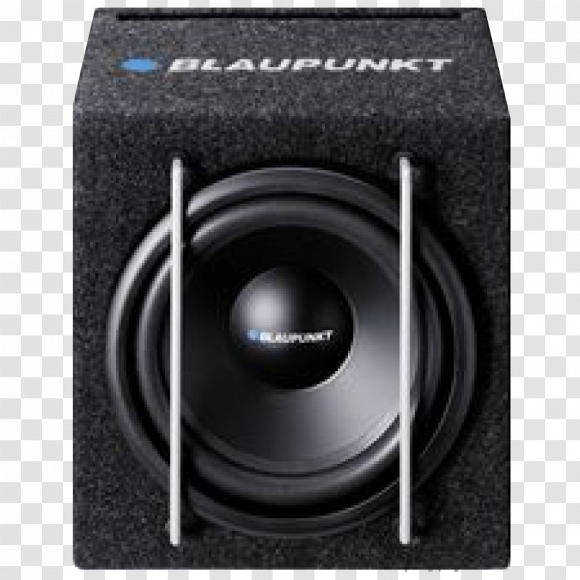 Subwoofer Blaupunkt Loudspeaker Amplifier Bass Reflex - Soundbar - Vehicle Audio Transparent PNG