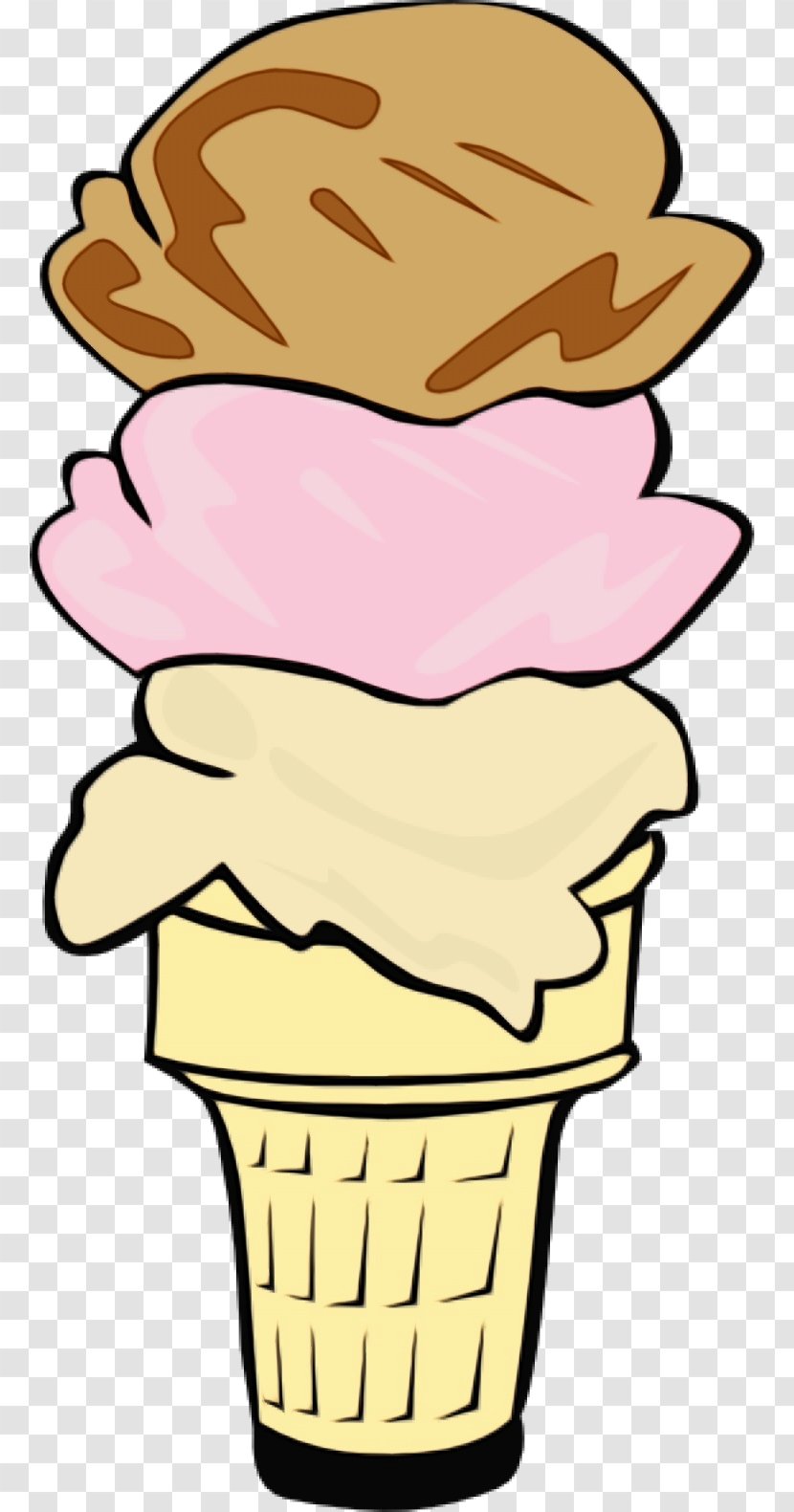 Ice Cream - Cartoon - Dessert Gelato Transparent PNG