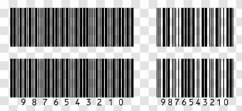 Barcode ITF-14 Numerical Digit Interleaved 2 Of 5 Character - Codebarres 2d Transparent PNG