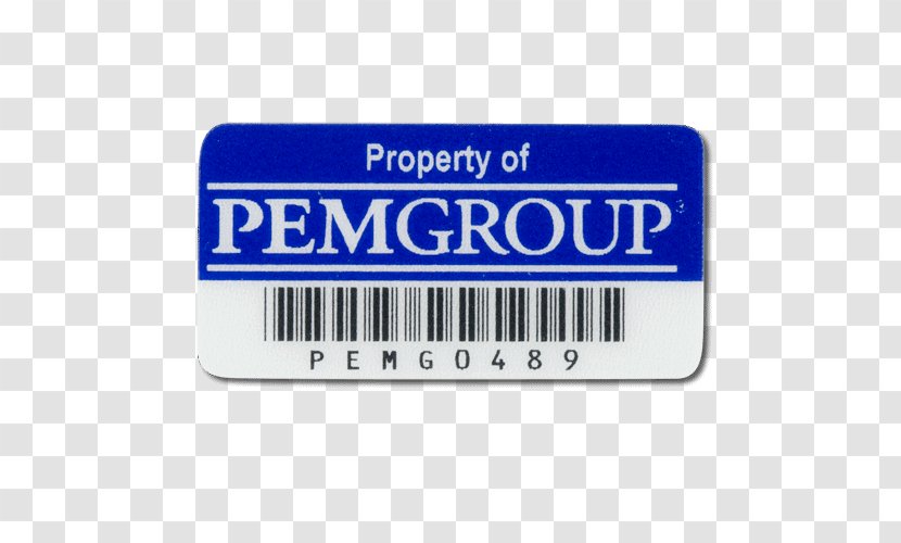 Asset Tracking Label Barcode Product - Property - Environmental Protection Day Transparent PNG