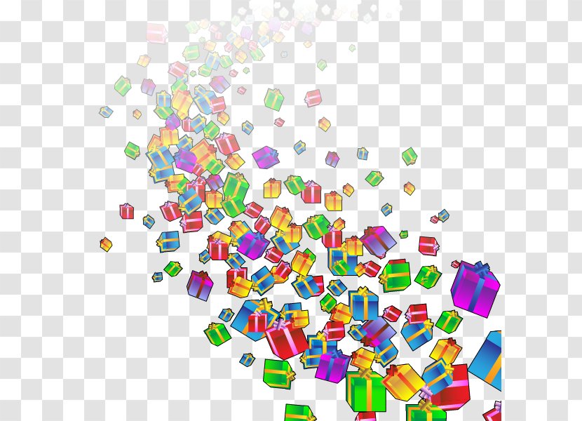 Gift Box Clip Art - Point - Rich And Colorful Holiday Boxes Transparent PNG