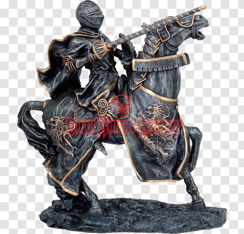 Equestrian Statue Knight Bronze Sculpture Transparent PNG