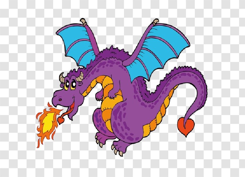 Cartoon Clip Art - Fictional Character - Dragon Transparent PNG