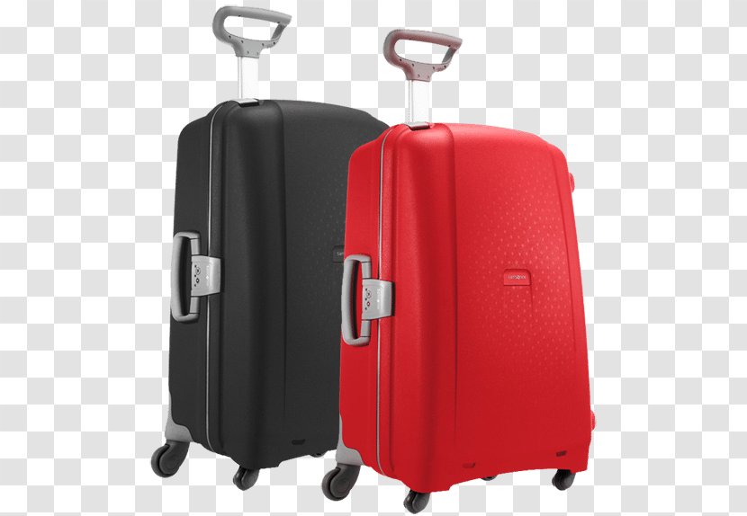 samsonite red trolley