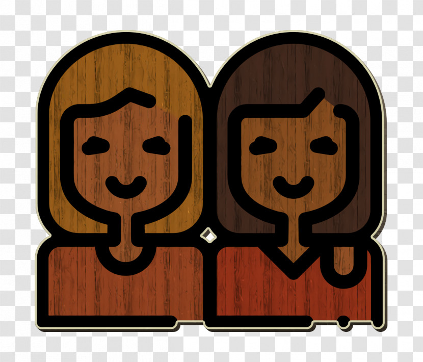 Girls Icon Friendship Icon Transparent PNG