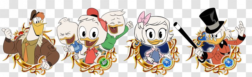 Scrooge McDuck Huey, Dewey And Louie Webby Vanderquack Launchpad McQuack DuckTales: Remastered - Medal Transparent PNG