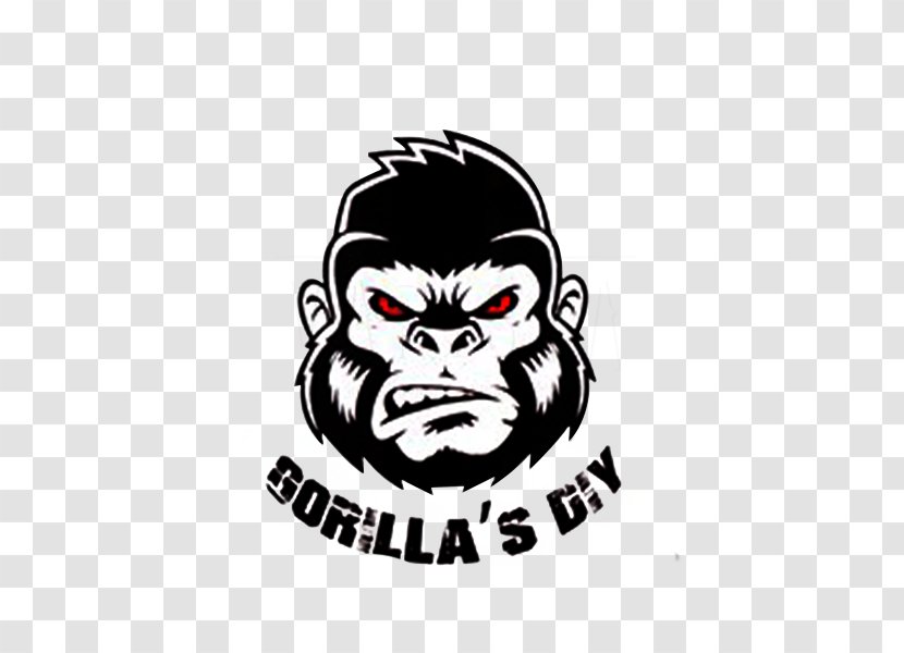 Ape Gorilla Logo Monkey - Sticker Transparent PNG