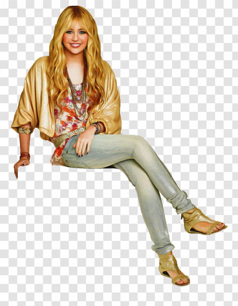 Jeans Cartoon - Hannah Montana Season 4 - Style Blouse Transparent PNG