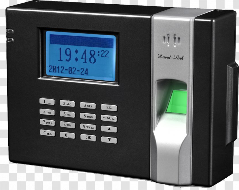 Time And Attendance Biometrics Biometric Device Closed-circuit Television India - Hardware Transparent PNG