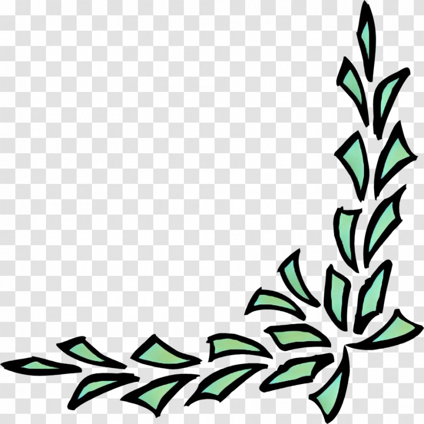 Leaf Plant Pedicel Clip Art Flower - Stem Transparent PNG