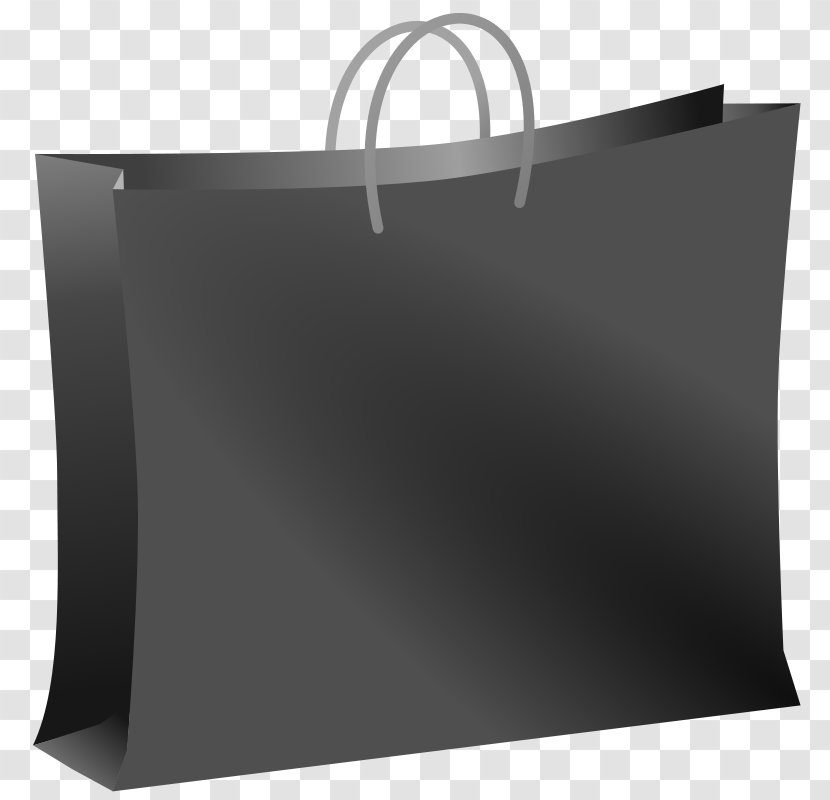 Shopping Bag Clip Art - Reusable - Gray Paper Transparent PNG