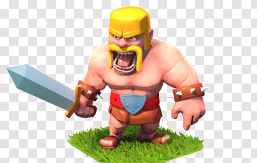Clash Of Clans Royale Barbarian Troop - Valkyrie Transparent PNG