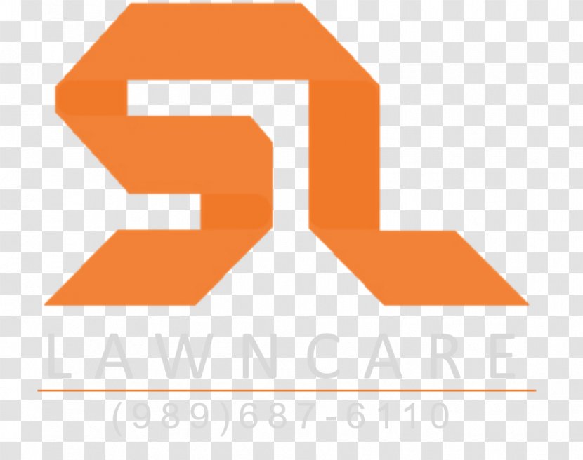 Sanford Lake Lawncare Logo - Orange - Jareds Lawn Care Transparent PNG