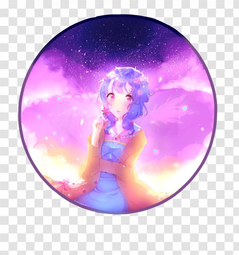 Character - Purple Potato Transparent PNG