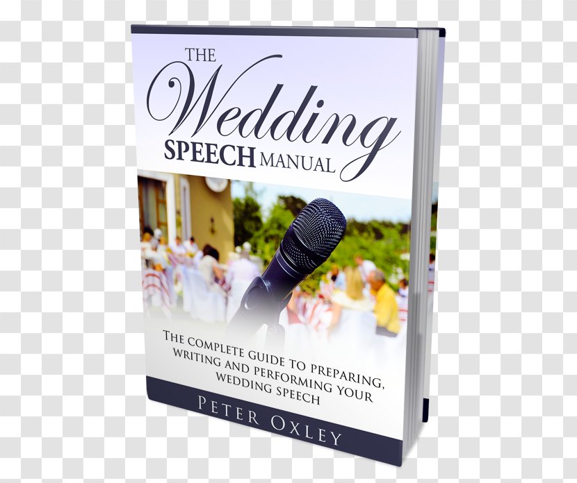 The Wedding Speech Manual: Complete Guide To Preparing, Writing And Performing Your Advertising Paperback - Book - Contest Transparent PNG