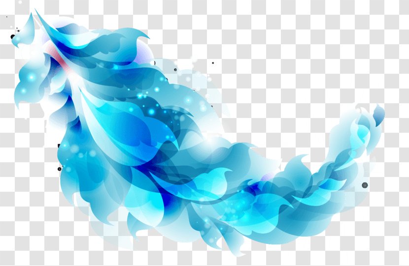 Image Illustration Royalty-free Vector Graphics - Cobalt Blue - Abstract Watercolor Transparent PNG