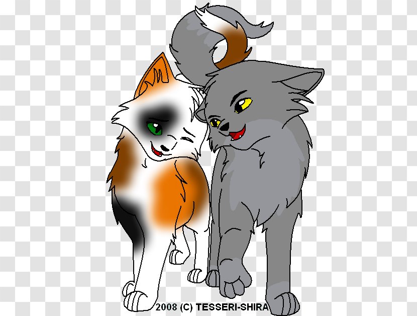 Whiskers Cat Warriors Drawing Silverstream - Hollyleaf Transparent PNG