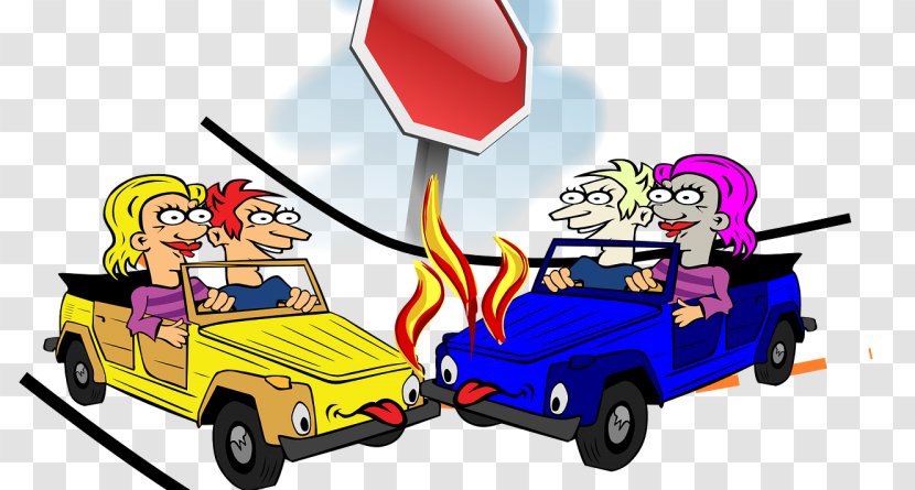 Car Traffic Collision Vehicle Insurance Clip Art Accident - Cartoon Transparent PNG