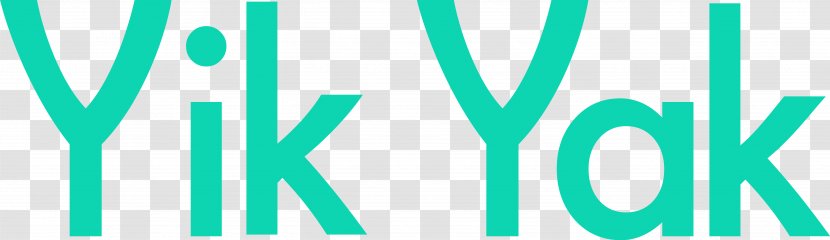 Yik Yak Logo - Blue Transparent PNG