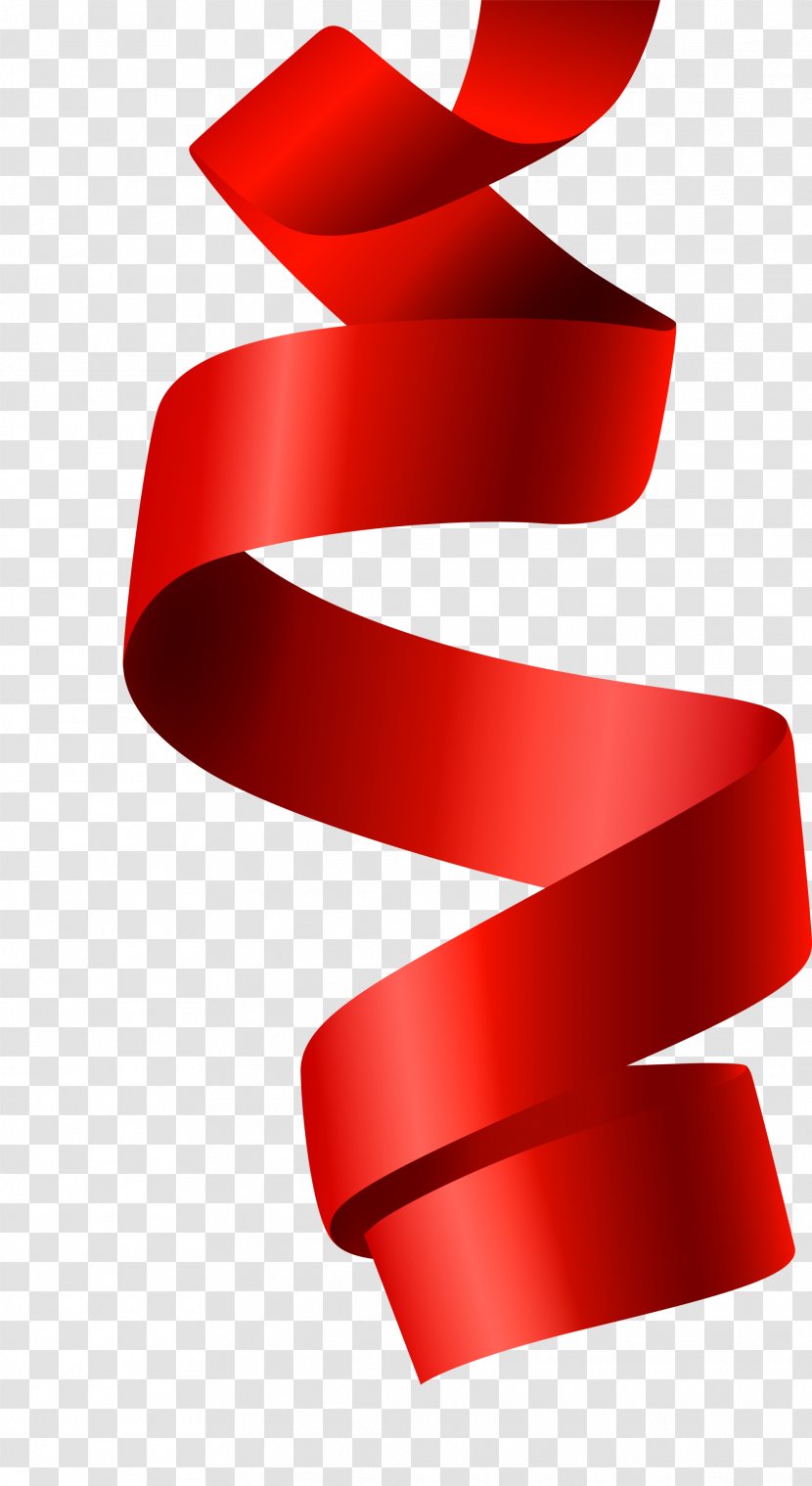 Red Ribbon - Simple Transparent PNG