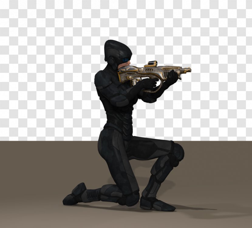 Sculpture Figurine - Space Warrior Transparent PNG