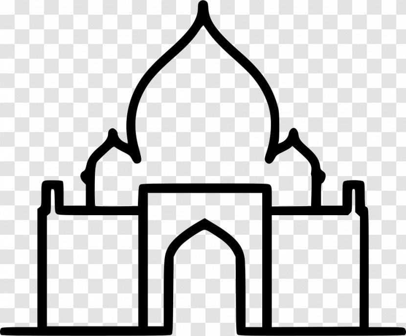 Black Taj Mahal Clip Art Monument Mausoleum Transparent PNG