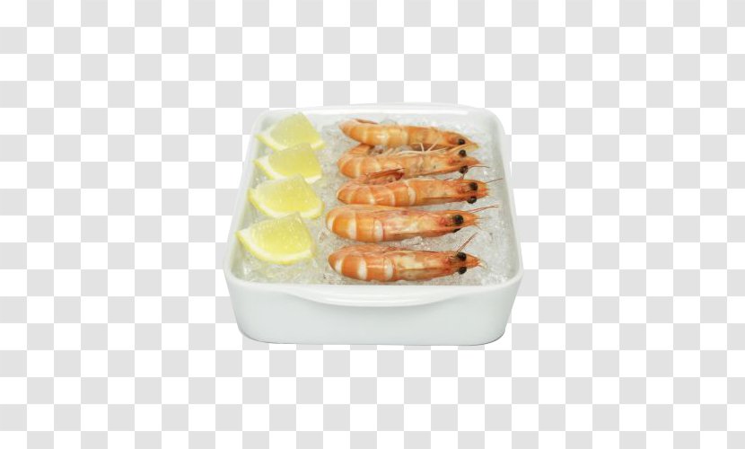 Prawn Cocktail Seafood Antipasto Shrimp Dish - Iced Lemon Transparent PNG