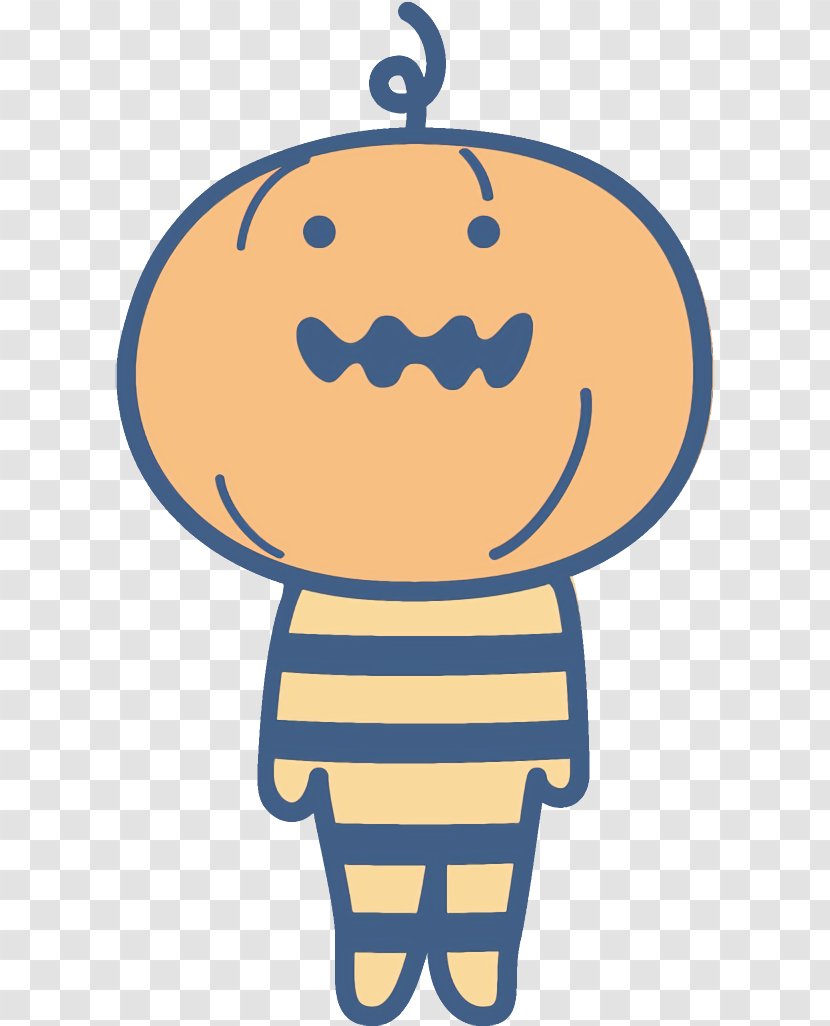 Jack-o-Lantern Halloween Carved Pumpkin - Happy - Smile Transparent PNG