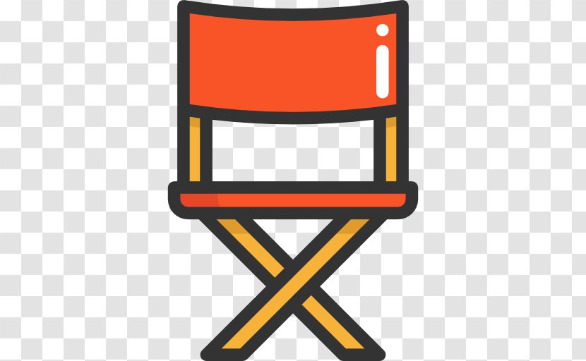 Director's Chair Film Director - Orange Transparent PNG